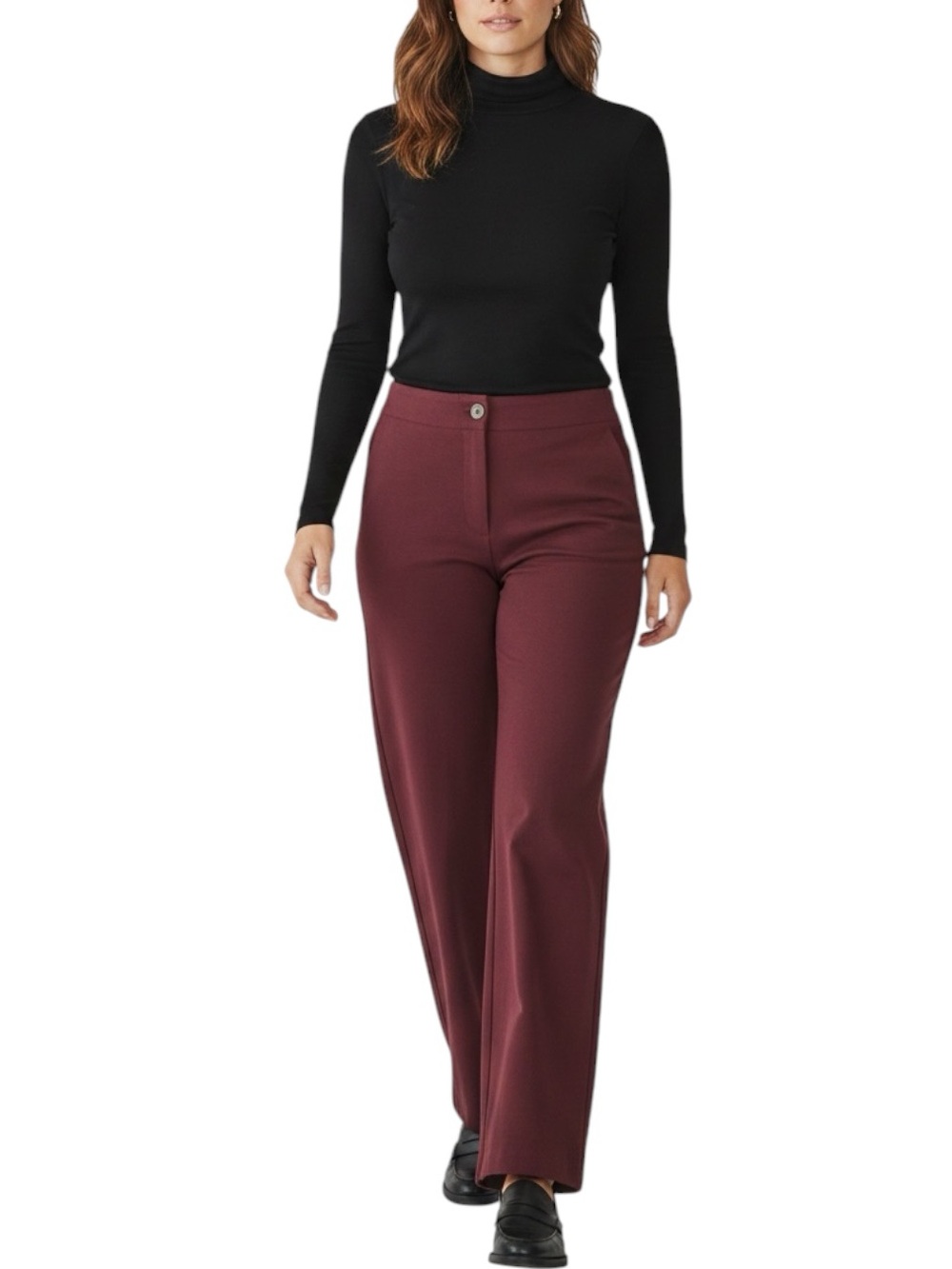 ORVIS Everyday Trousers in Plum Size 8 -- PERFECT FOR FALL!!!!